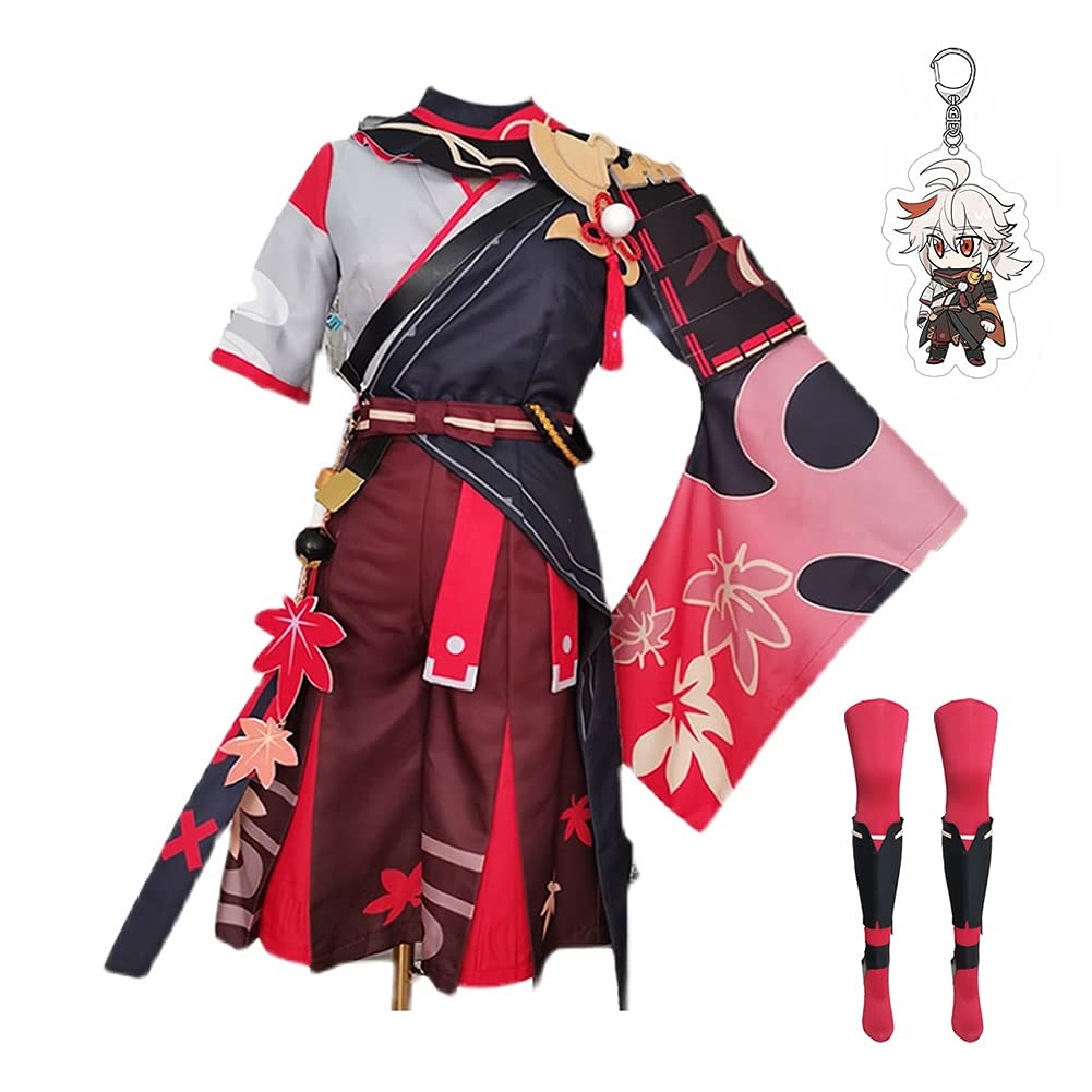 Premium Kaedehara Kazuha Genshin Impact Cosplay Costume Set - Anime Character Outfit for Conventions, Halloween & Cosplay Events