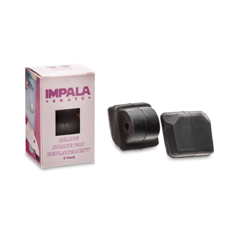 Impala Inline Skate Brake Pads - 2 Pack - High Performance Replacement Brakes for Roller Skates - Perfect for Outdoor & Indoor Skating
