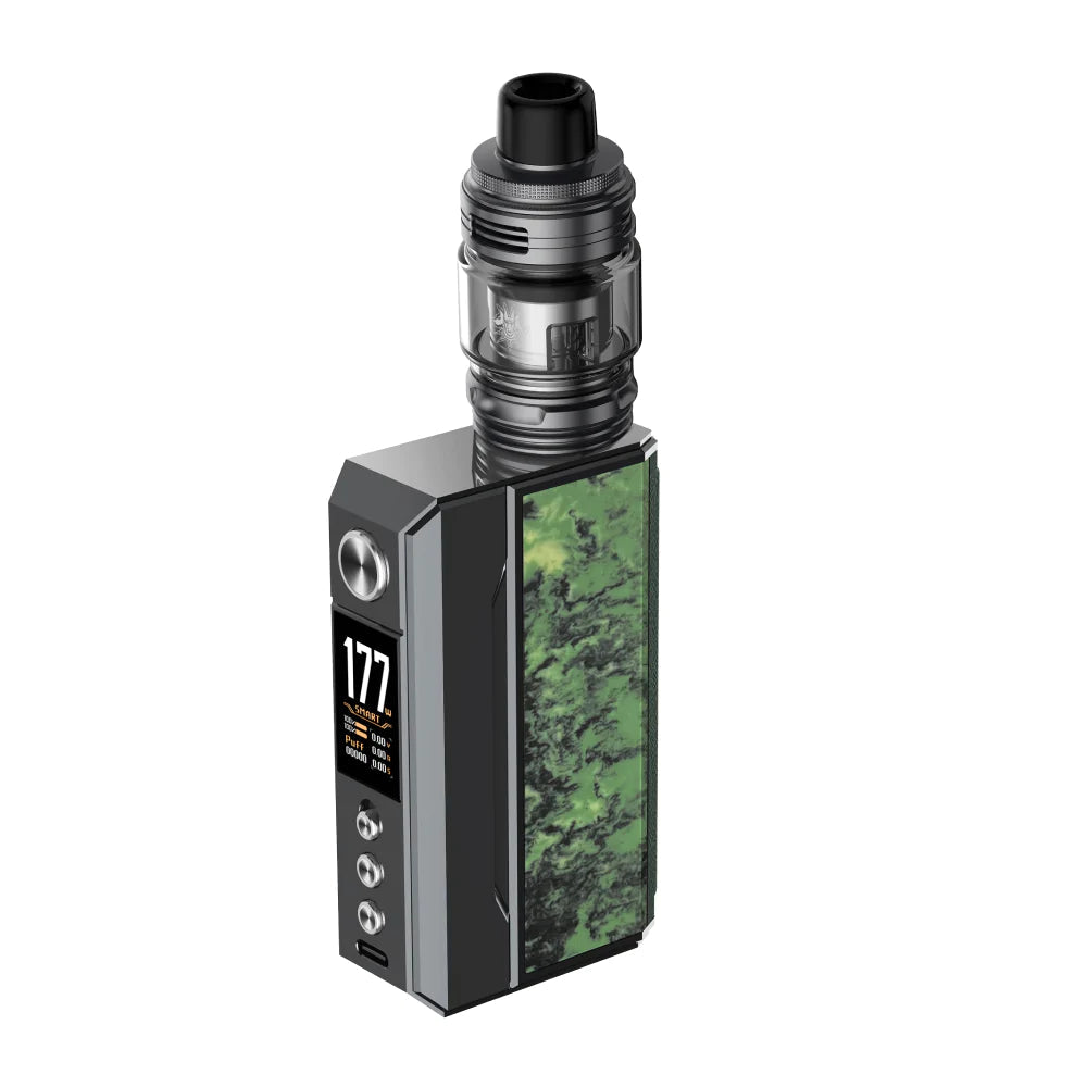 Drag 4 177W High Powered Vape Starter Kit - Premium Box Mod with OLED Display for Cloud Chasing & Smooth Vaping Experience | Perfect for Beginners & Advanced Users at Home or On-the-Go