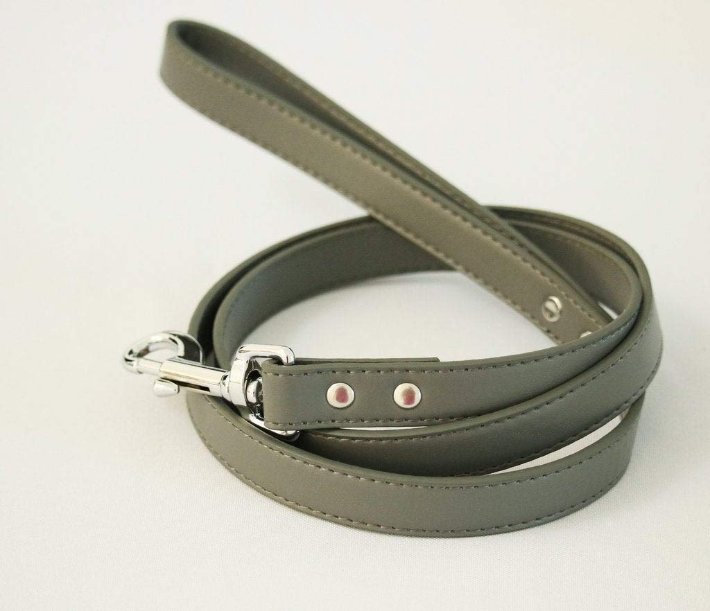 **Premium Apricot Orange Leather Dog Leash – Durable & Stylish Pet Accessory for Dog Lovers – Customizable Wedding & Outdoor Walking Leash**