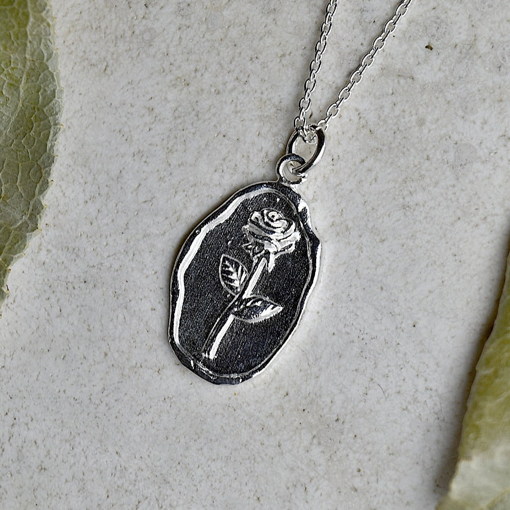Flower of the Month Charm Necklace - Birth Month Floral Pendant Jewelry for Women - Perfect Gift for Birthday, Anniversary & Special Occasions