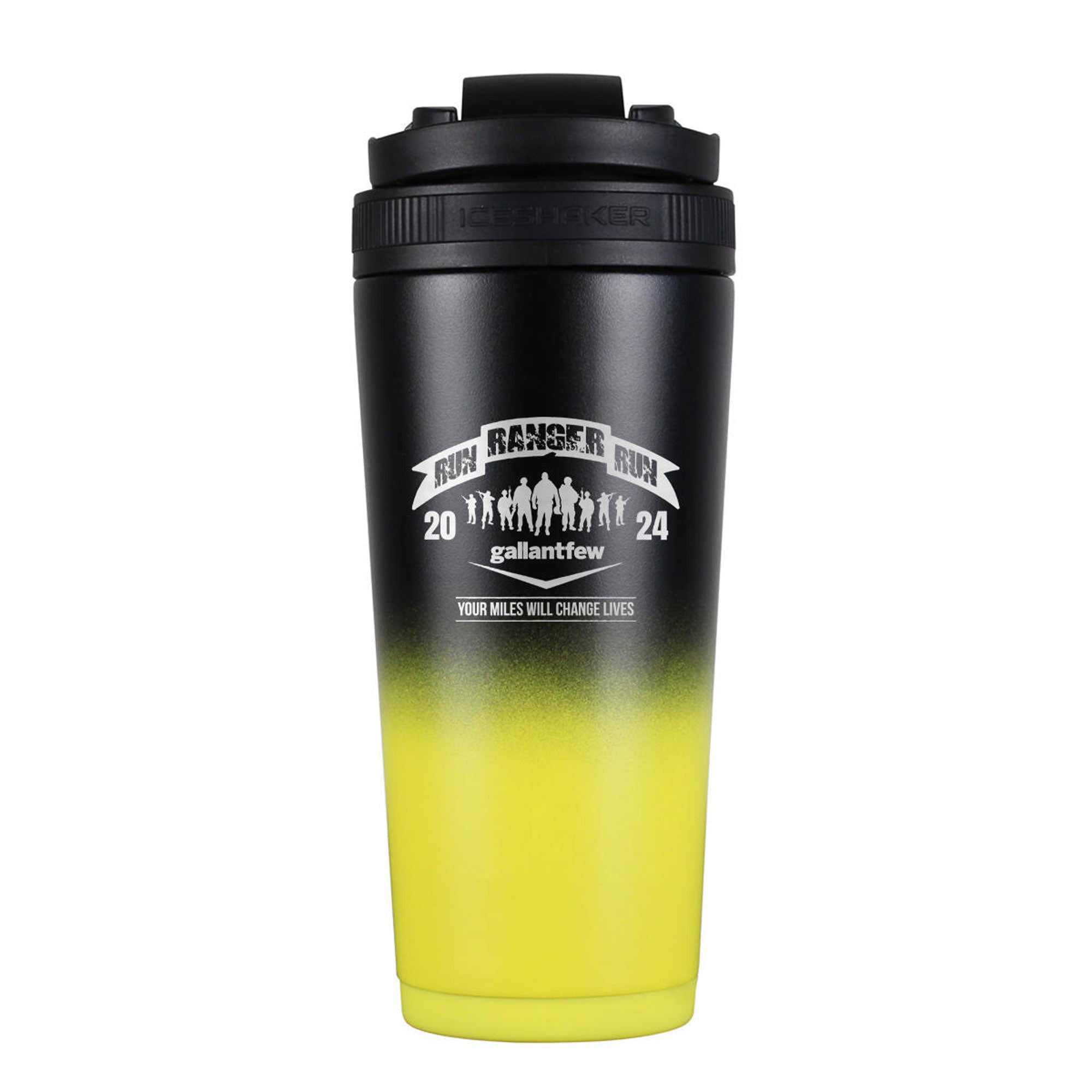 GallantFew 26oz Insulated Stainless Steel Water Bottle with Ice Shaker Lid - Perfect for Gym, Workouts, and Outdoor Activities