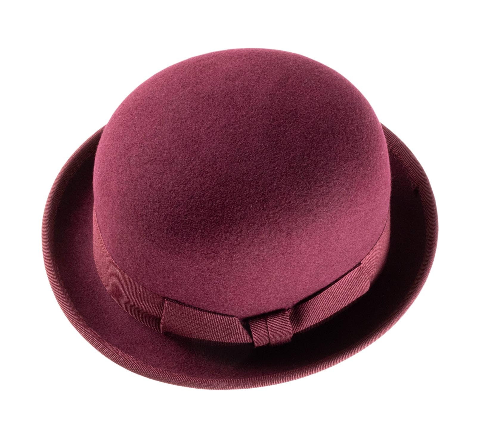 Wool Felt Bowler Hat for Men & Women - Vintage Style