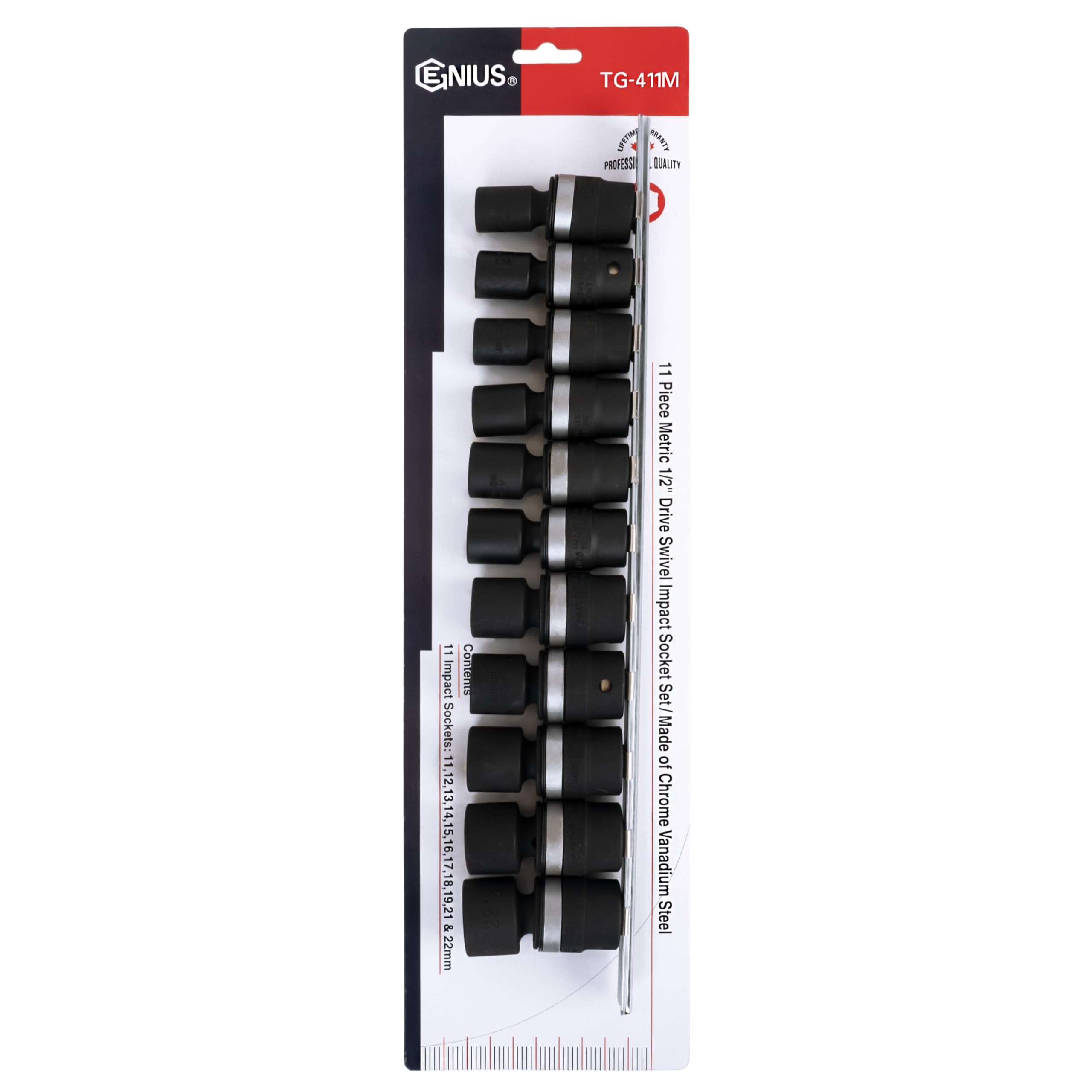 Genius Tools 11-Piece 1/2
