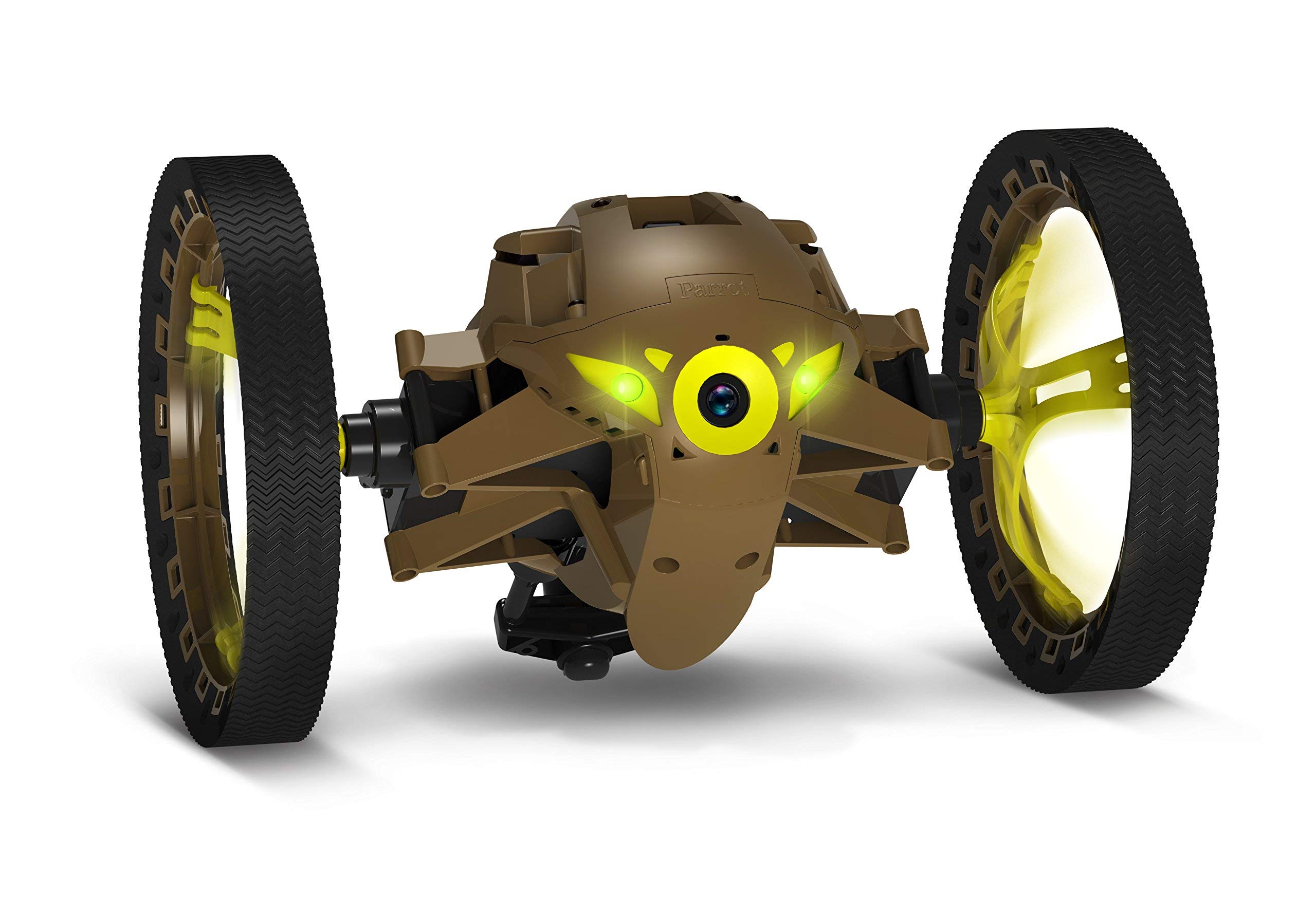 Parrot MiniDrone Jumping Sumo with HD Camera - Remote Control Drone for Kids & Adults - Indoor & Outdoor RC Toy - Perfect for Racing, Stunts & Aerial Photography