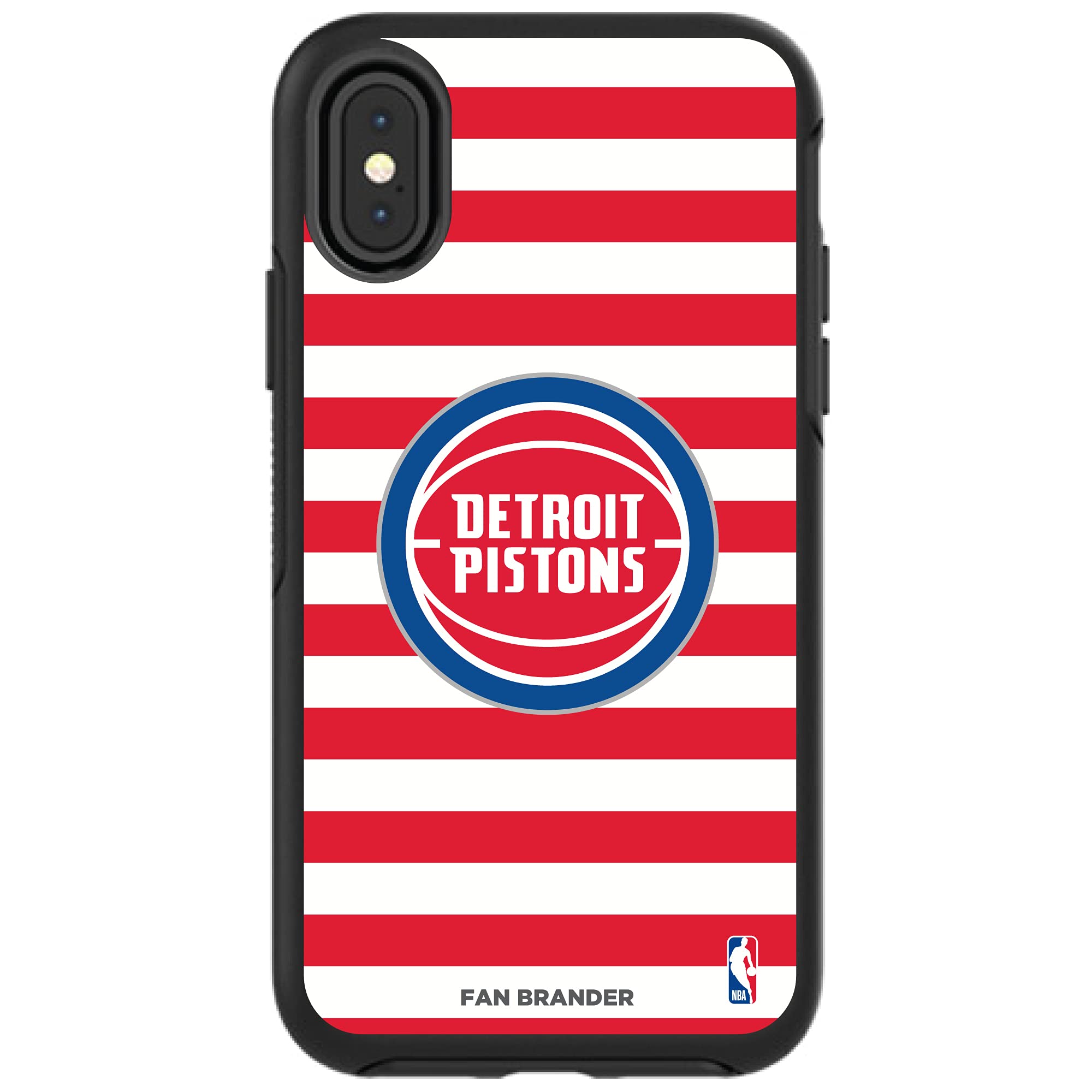 NBA OtterBox Symmetry iPhone Case - Stripes Design for Sports Fans