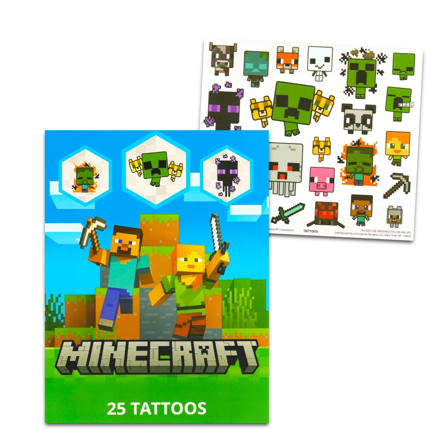 **Minecraft Backpack and Lunch Box Set for Boys 8-12 - 16