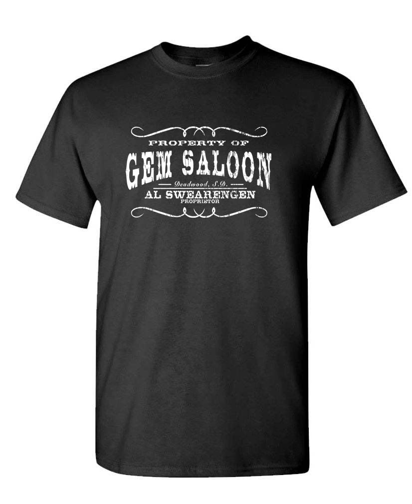The Goozler - GEM Saloon Security - Premium Men's Cotton T-Shirt for Casual Wear & Lounge Comfort