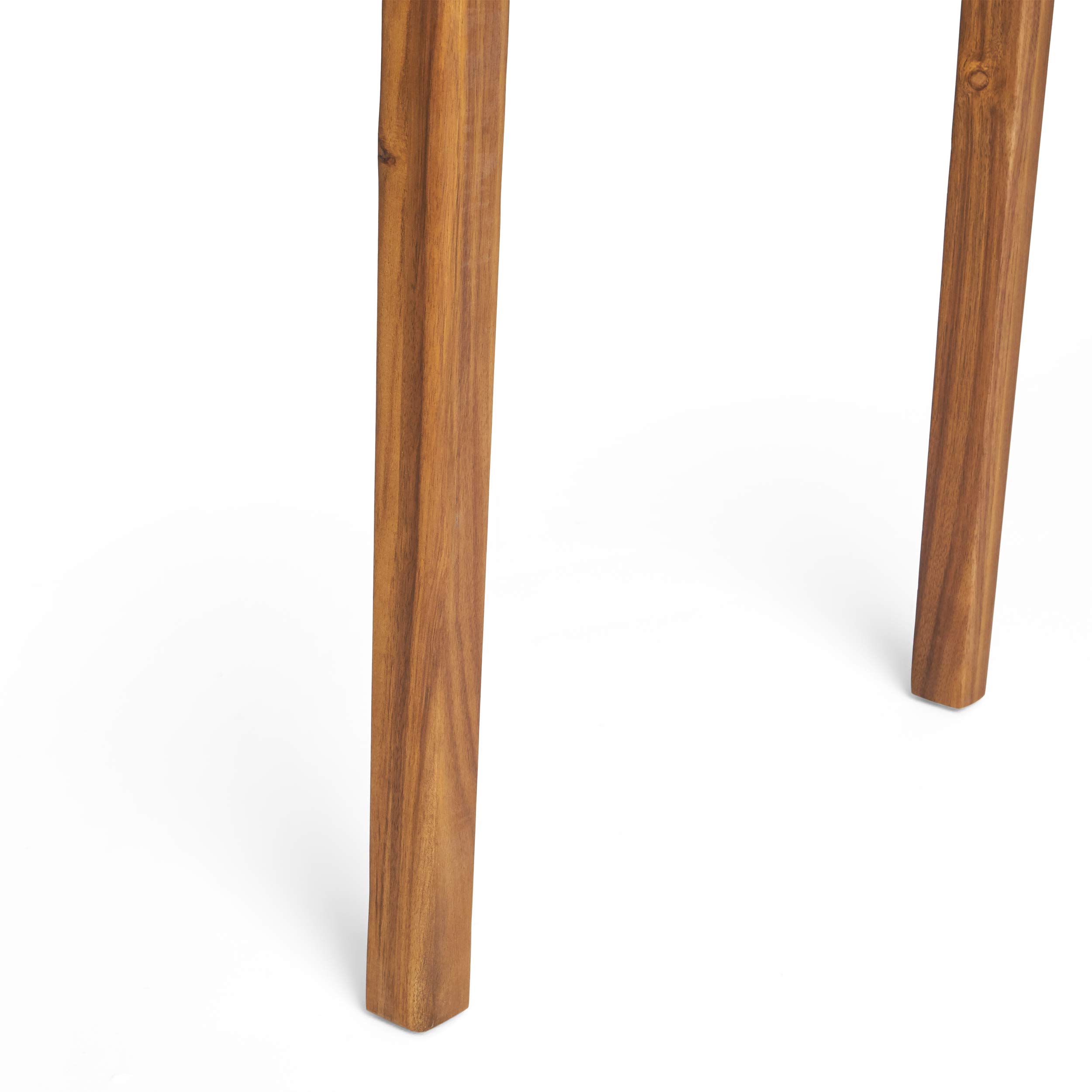 Christopher Knight Home Polaris Bar Table - Teak Finish for Kitchen, Dining Room & Outdoor Entertaining