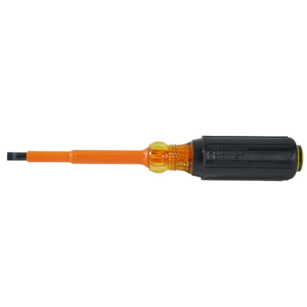 Klein Tools 33526 8-Piece Basic Insulated Tool Kit - 1000V Electrical Safety, Includes 3 Pliers, 3 Screwdrivers, Cable Cutter & Wire Stripper - Perfect for Electricians, DIY Home Repairs & Professional Wiring Projects