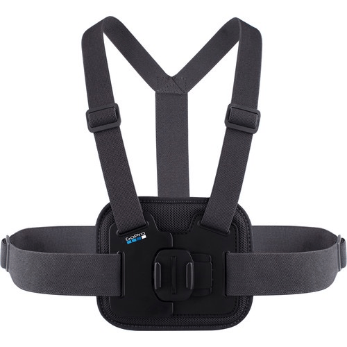 GoPro Chest Mount Harness - Adjustable Strap for Action Camera - Perfect for Skiing, Hiking, Cycling & Outdoor Adventures