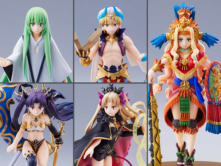Fate Grand Order Duel Collection Vol.10 - Box Set of 6 Trading Figures - Anime Collectibles for Display & Gifts | Perfect for Anime Fans, Home Decor, and Gaming Room Collections