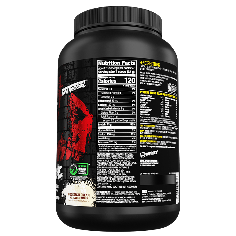 Mutant Iso Surge Pure Whey Isolate Protein Powder - Premium Muscle Recovery & Growth Supplement for Athletes & Bodybuilders - Ideal for Post-Workout, Meal Replacement & Fitness Goals