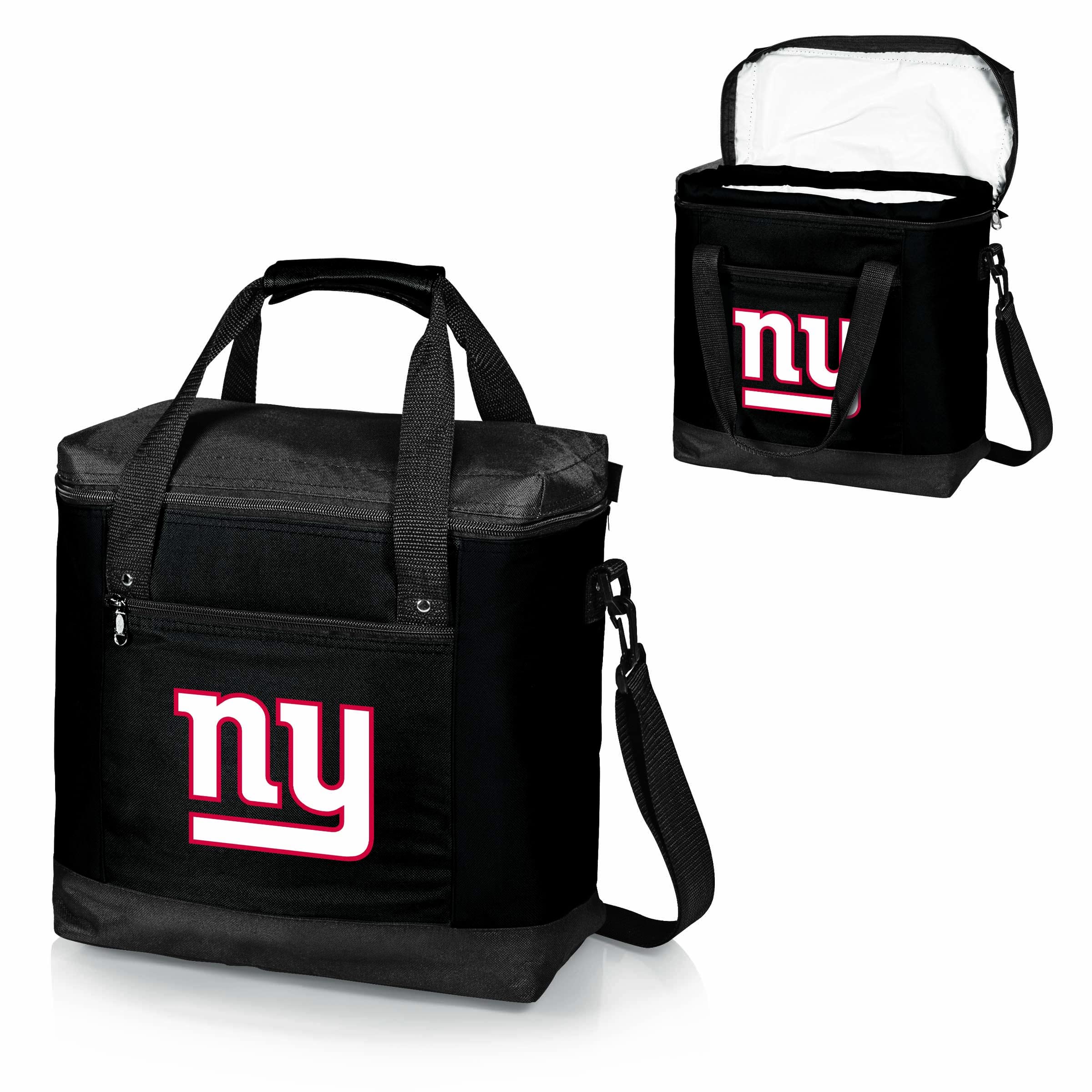 PICNIC TIME NFL Montero Insulated Tote Cooler Bag - Portable Soft Cooler for Picnics, Beach, Tailgating & Outdoor Events (Black) - Keep Drinks Cold for Hours