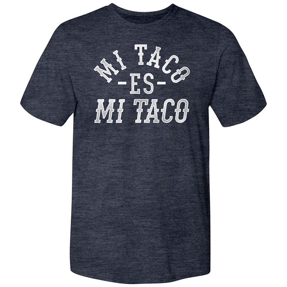 2Bhip Mi Taco ES Mi Taco Funny Graphic T-Shirt for Adults - Short Sleeve Casual Tee for Taco Lovers, Mexican Food Fans | Perfect for Cinco de Mayo, Taco Tuesday & Casual Wear