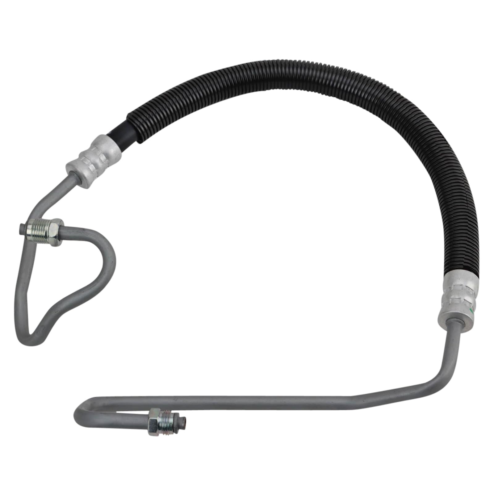 TRQ Power Steering Hose Replacement for 2001-2010 Chevrolet Silverado, GMC Sierra 1500 - Durable OEM Fit for Smooth Steering Performance | Perfect for Off-Roading & Daily Commuting