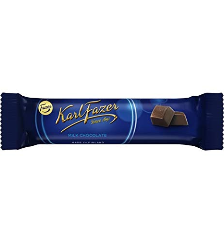 Fazer Karl Fazer Premium Milk Chocolate Bars - 70 Count (39g Each) | Bulk Chocolate for Gifts, Parties & Office Snacks