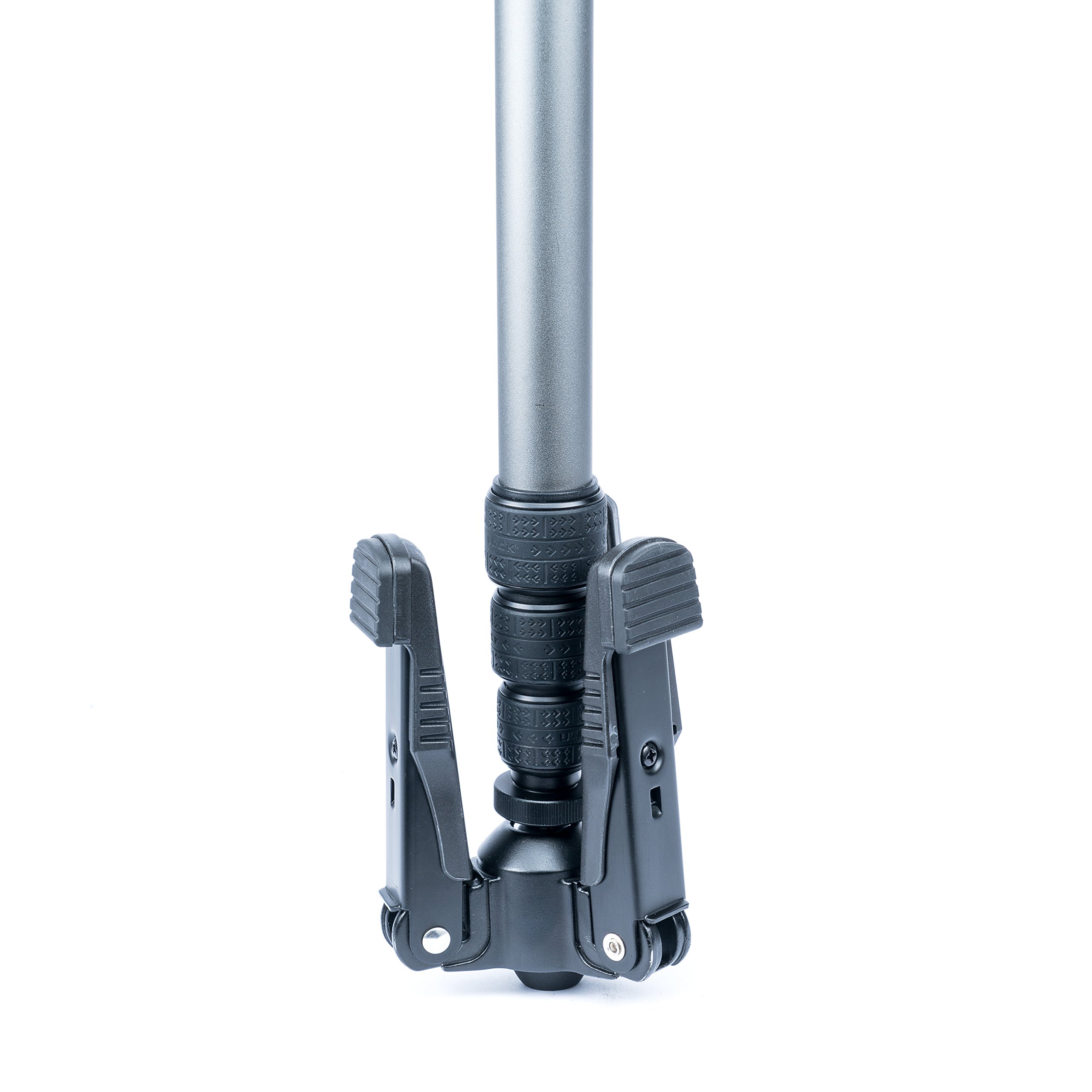 Vanguard VEO 2 AM-264TR Aluminum Monopod with Tri-Stand - Lightweight & Adjustable Camera Support for Travel, Sports & Wildlife Photography (Gray)