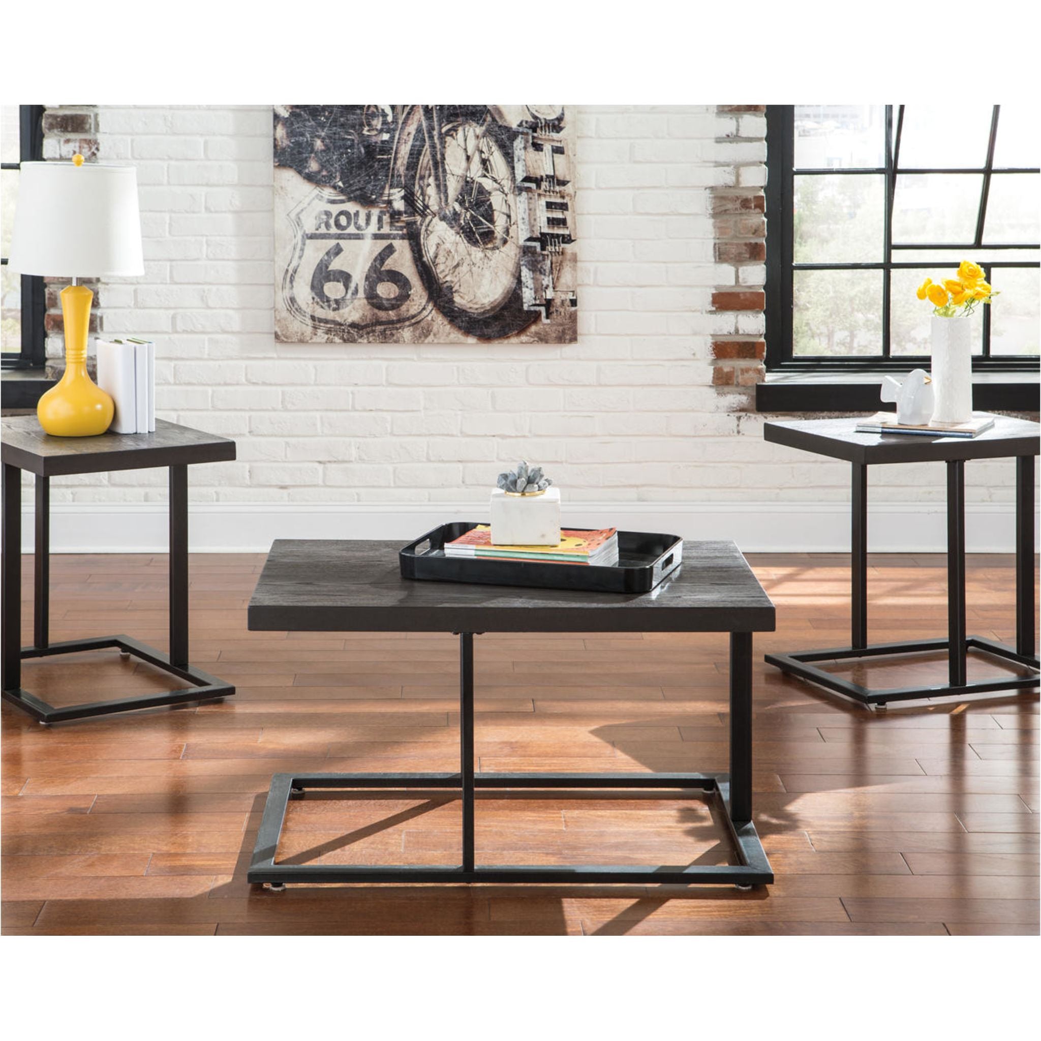 Airdon 3-Pack Bronze Side Tables - Perfect for Living Room, Bedroom, or Outdoor Patio Decor