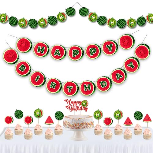 Seyal Watermelon Theme Birthday Party Supplies