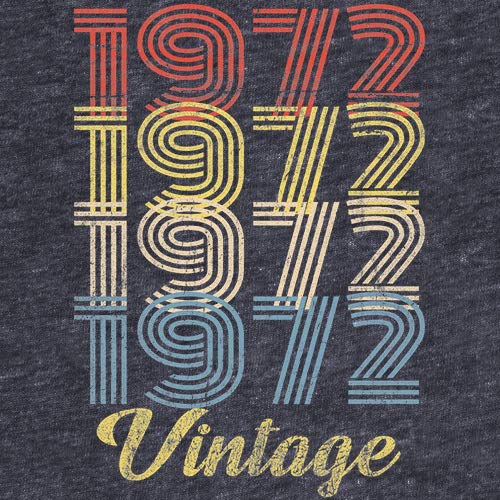 1972 Vintage Retro 53rd Birthday Gift for Men - Funny 53 Year Old Birthday T-Shirt - Perfect for Parties, Gifts & Celebrations