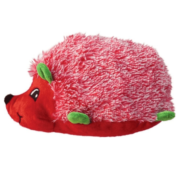 KONG Holiday Comfort Hedgehug Dog Toy - Durable Chew Toy for Small & Medium Dogs - Perfect for Christmas Gifts & Playtime Fun