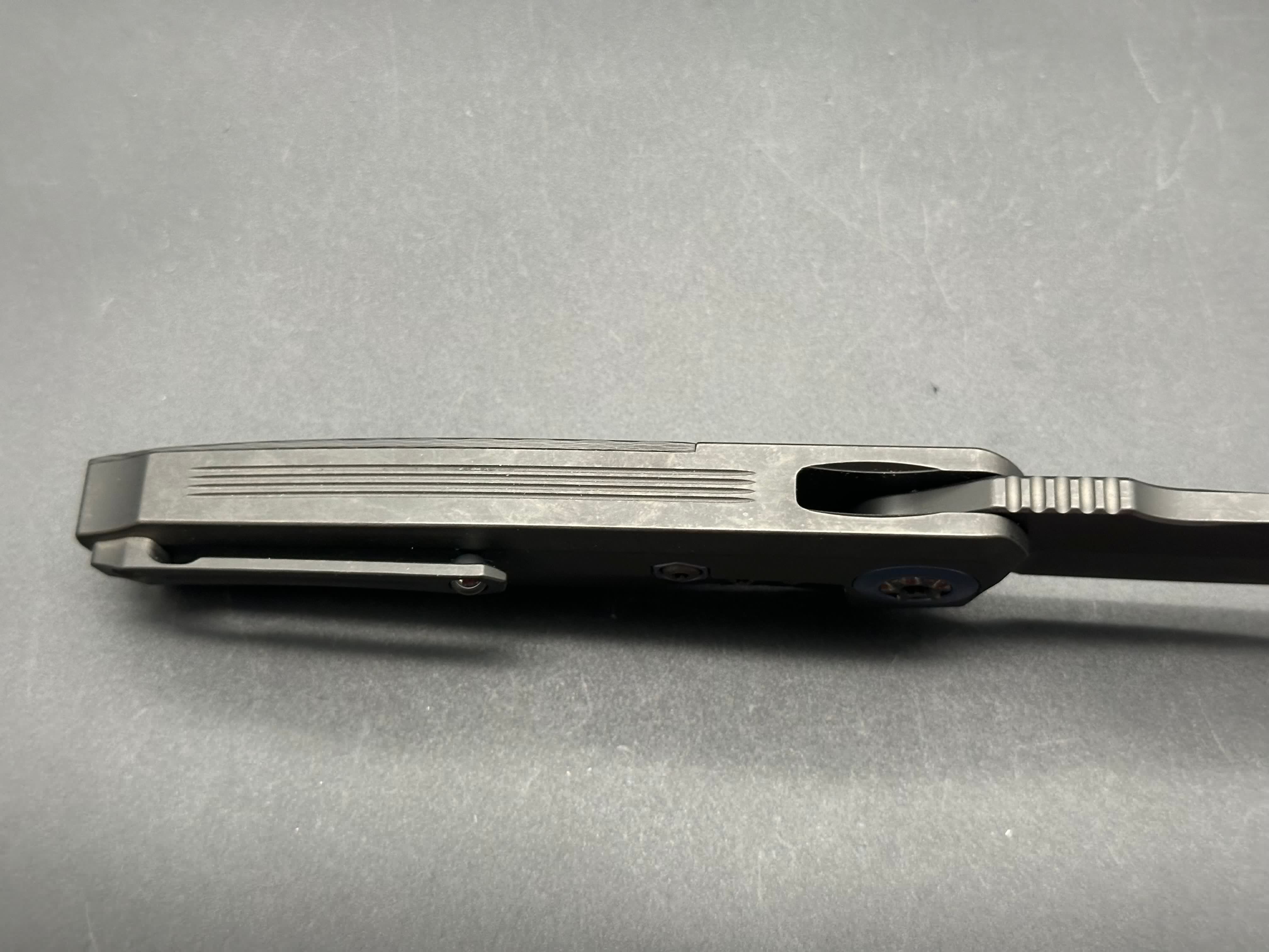 Heretic Wraith V3 EDC Knife - Premium Titanium Folding Pocket Knife for Outdoor, Camping & Everyday Carry | Tactical Utility Blade for Survival, Hiking & Self Defense