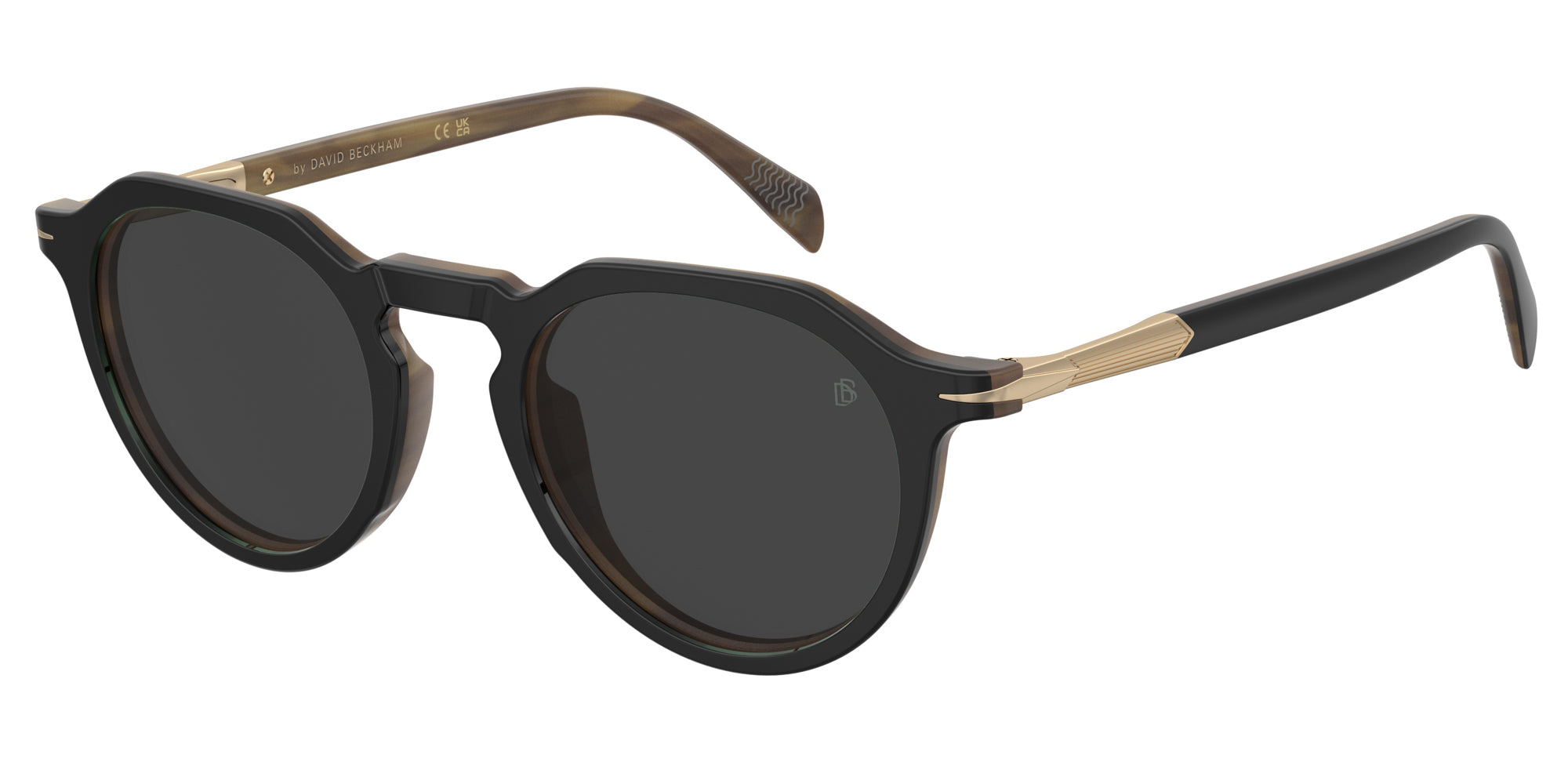 David Beckham DB1171/S Men's Sunglasses - Polarized UV Protection Aviator Style for Driving, Outdoor Sports & Fashion