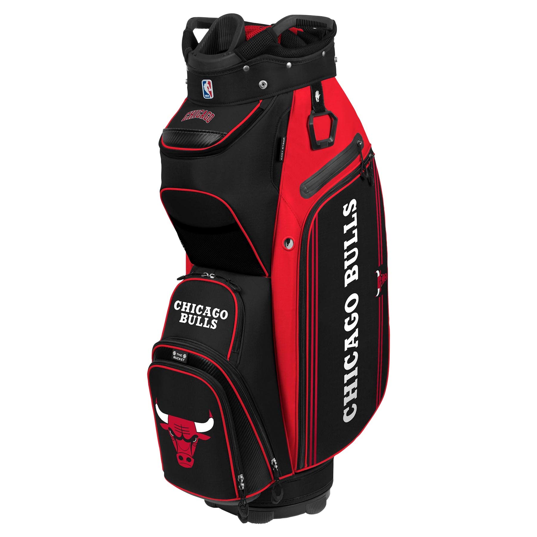 Team Effort Bucket III Cooler Cart Bag - Insulated Golf Cart Cooler for Drinks & Snacks - Perfect for Golf, Camping, Beach & Outdoor Adventures