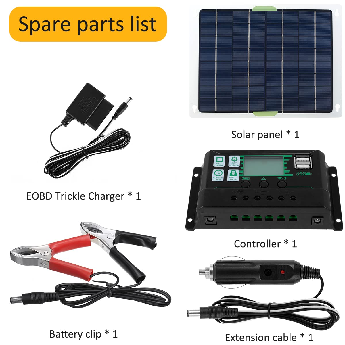 250W 12V/24V Monocrystalline Solar Panel Kit with Charge Controller - IP65 Waterproof, High Efficiency Portable Solar Charger for RV, Boat, Camping & Off-Grid Power - Ideal for Outdoor Adventures & Emergency Backup