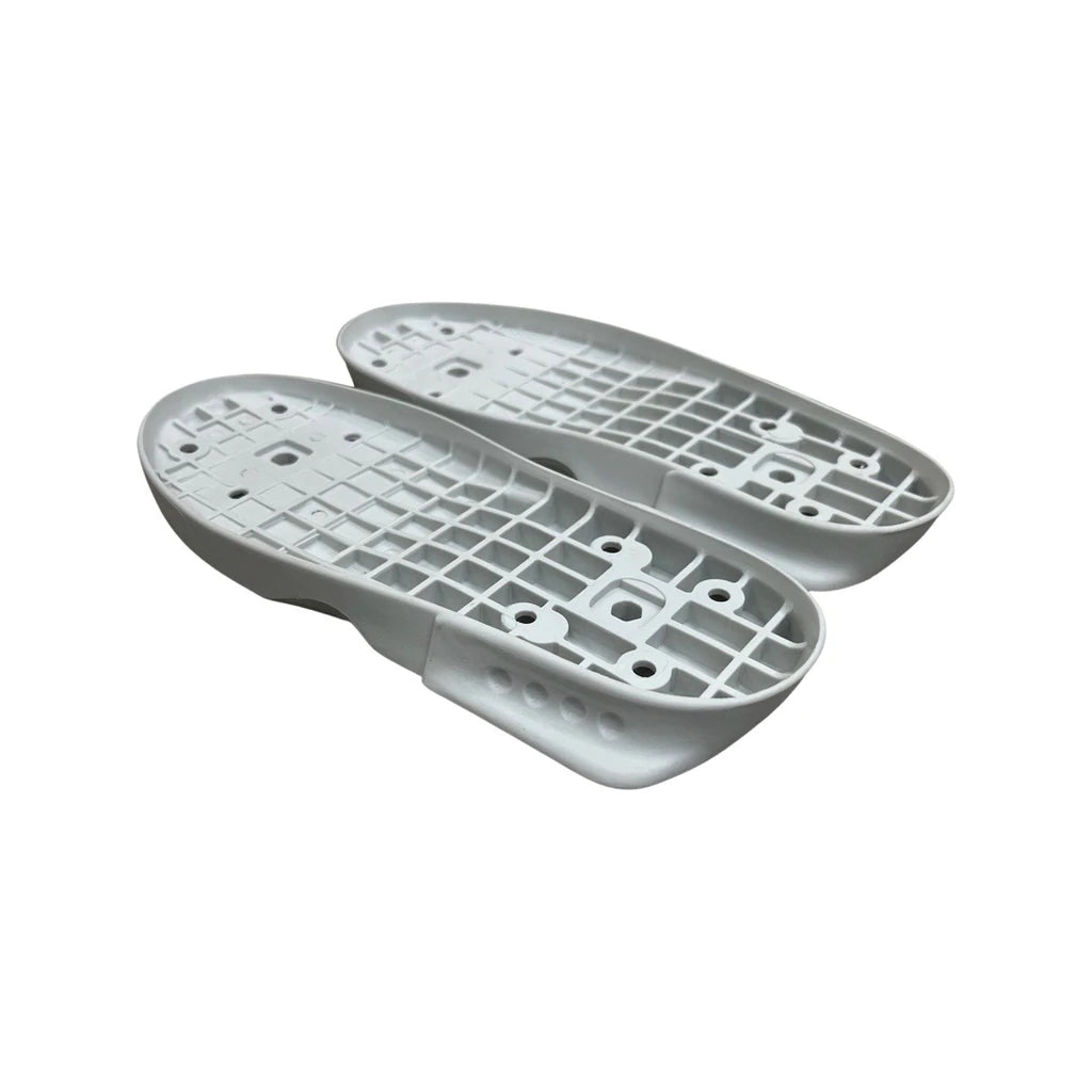 Them Skates 3.0 Replacement Soul Plates - White - Compatible with Aggressive Inline Skates for Park & Street Skating