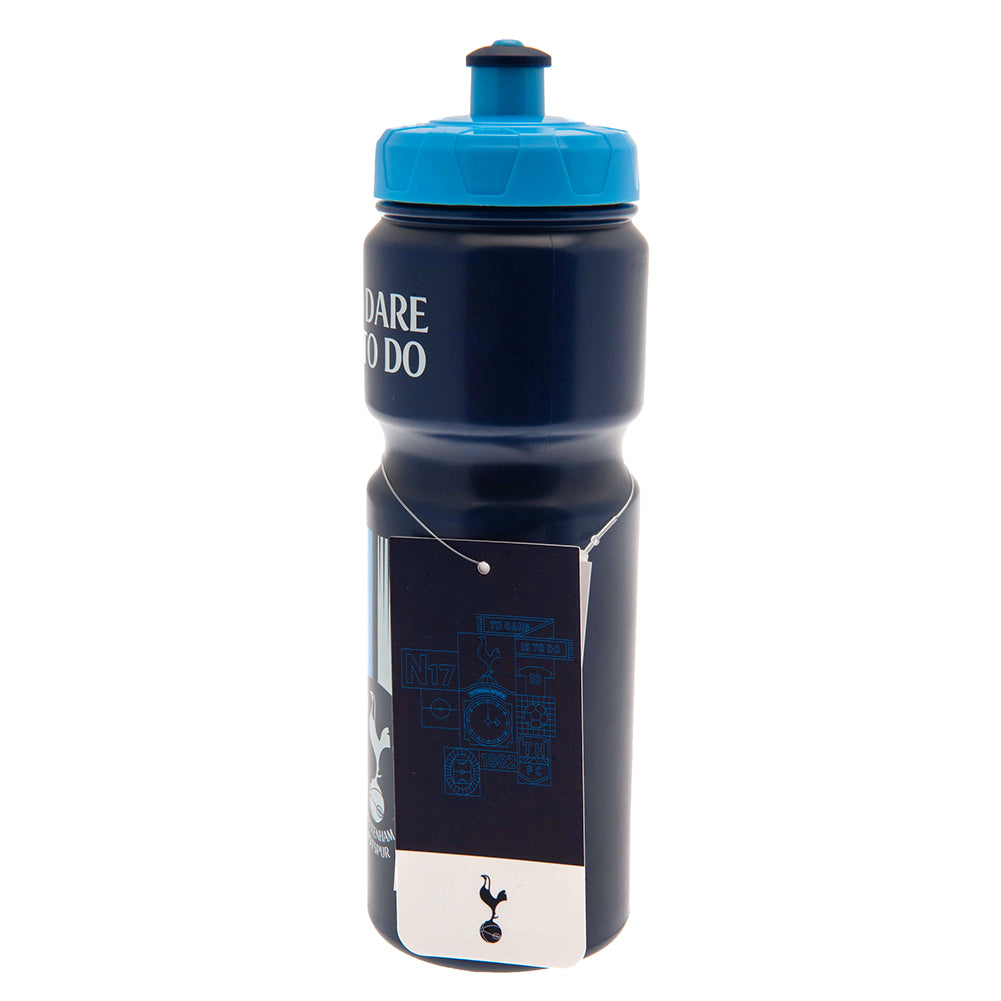 Official Tottenham Hotspur FC Insulated Water Bottle - 20oz BPA-Free Plastic Sports Bottle with Leak-Proof Lid - Perfect for Soccer Games, Gym & Outdoor Activities
