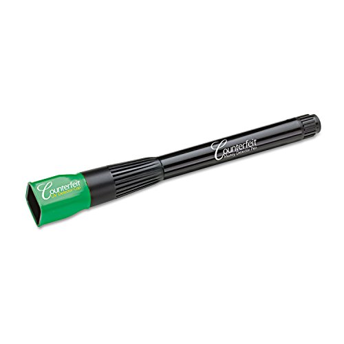 Smart Money Counterfeit Detector Pen with Reusable UV LED Light - Detect Fake Bills for Retail, Banking & Cash Handling Businesses