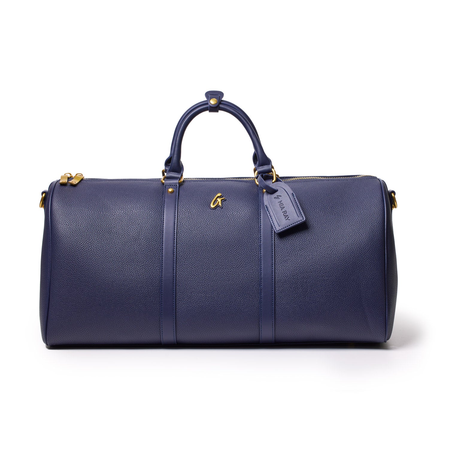 Premium Pebble Duffle Bag - Navy Blue Travel Duffel for Gym, Weekend Trips & Outdoor Adventures | Water-Resistant & Spacious Carry-On Luggage