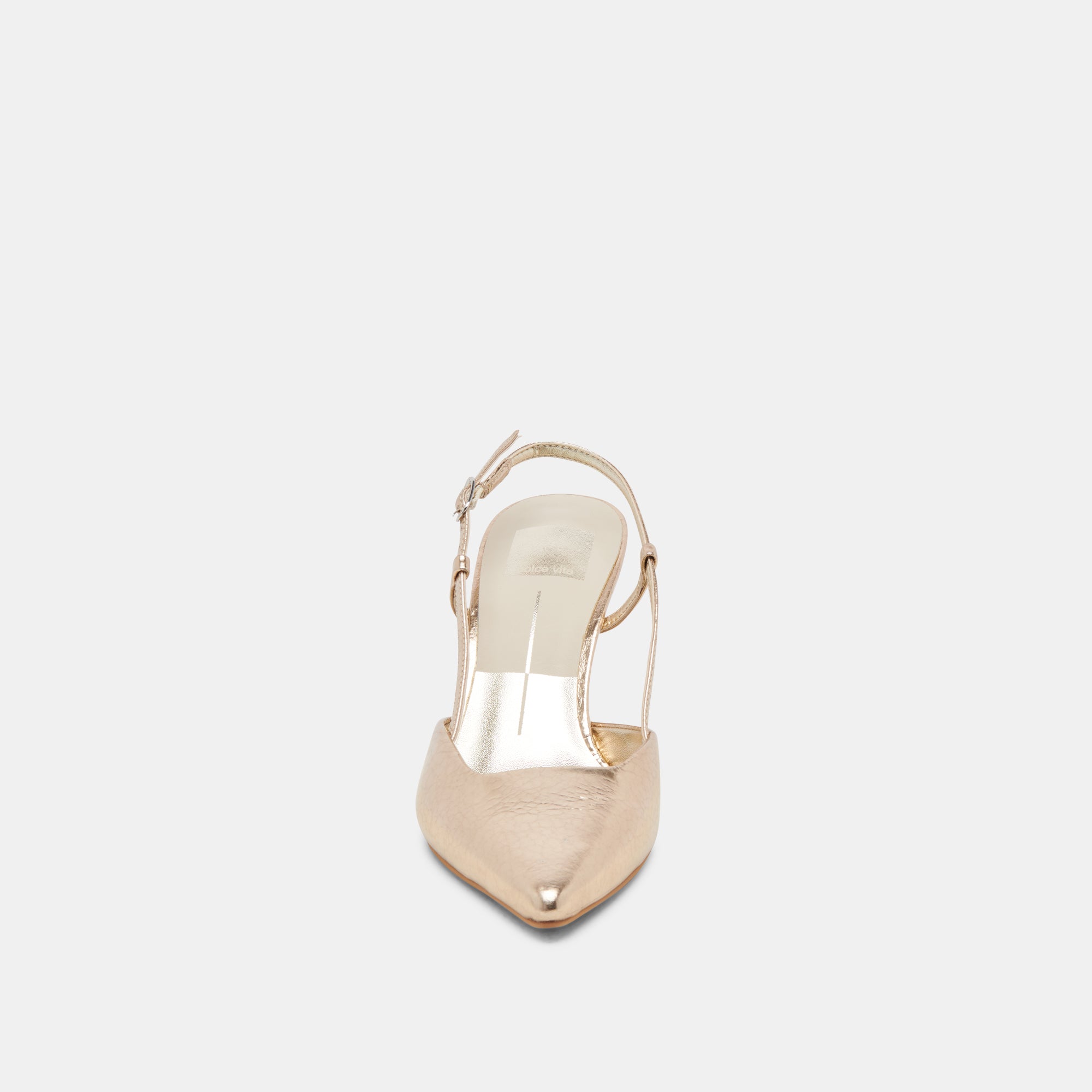 Distressed Leather Gold Heels for Women - Elegant High Heels for Parties, Weddings & Evening Events