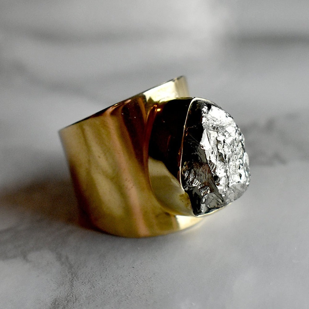 Dominique Adjustable Statement Ring for Women - Elegant Fashion Jewelry for Parties, Weddings & Everyday Wear