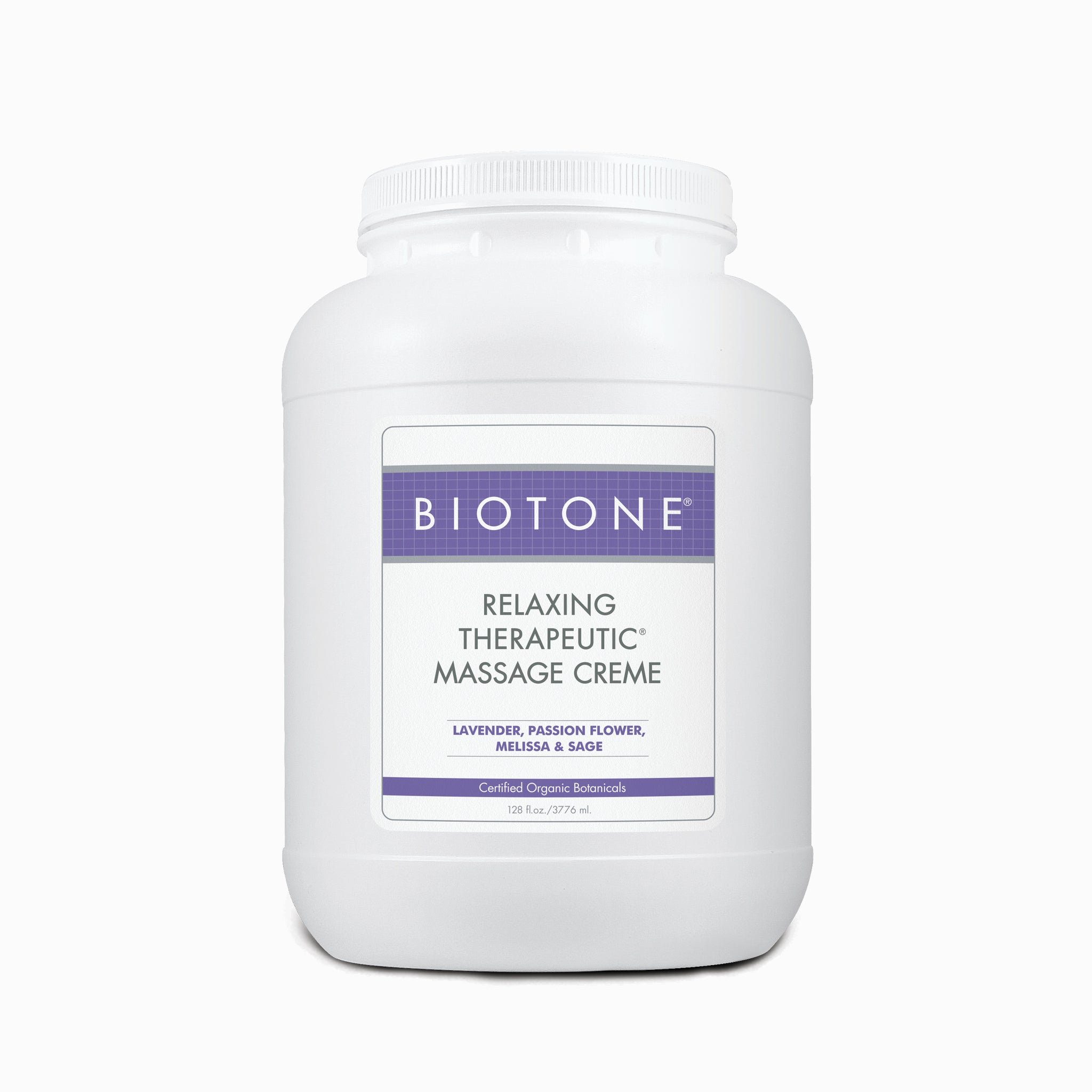 BIOTONE® Relaxing Therapeutic Massage Cream - Professional Grade Massage Lotion for Deep Tissue & Swedish Massage - Perfect for Spa, Home Use & Muscle Recovery