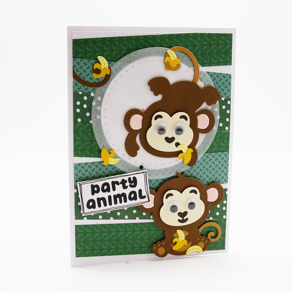 Wild About Zoo Stamp Set 5020E - Fun Animal Stamps for Kids, DIY Scrapbooking & Card Making - Perfect for Birthday Parties, Classroom Activities & Craft Projects