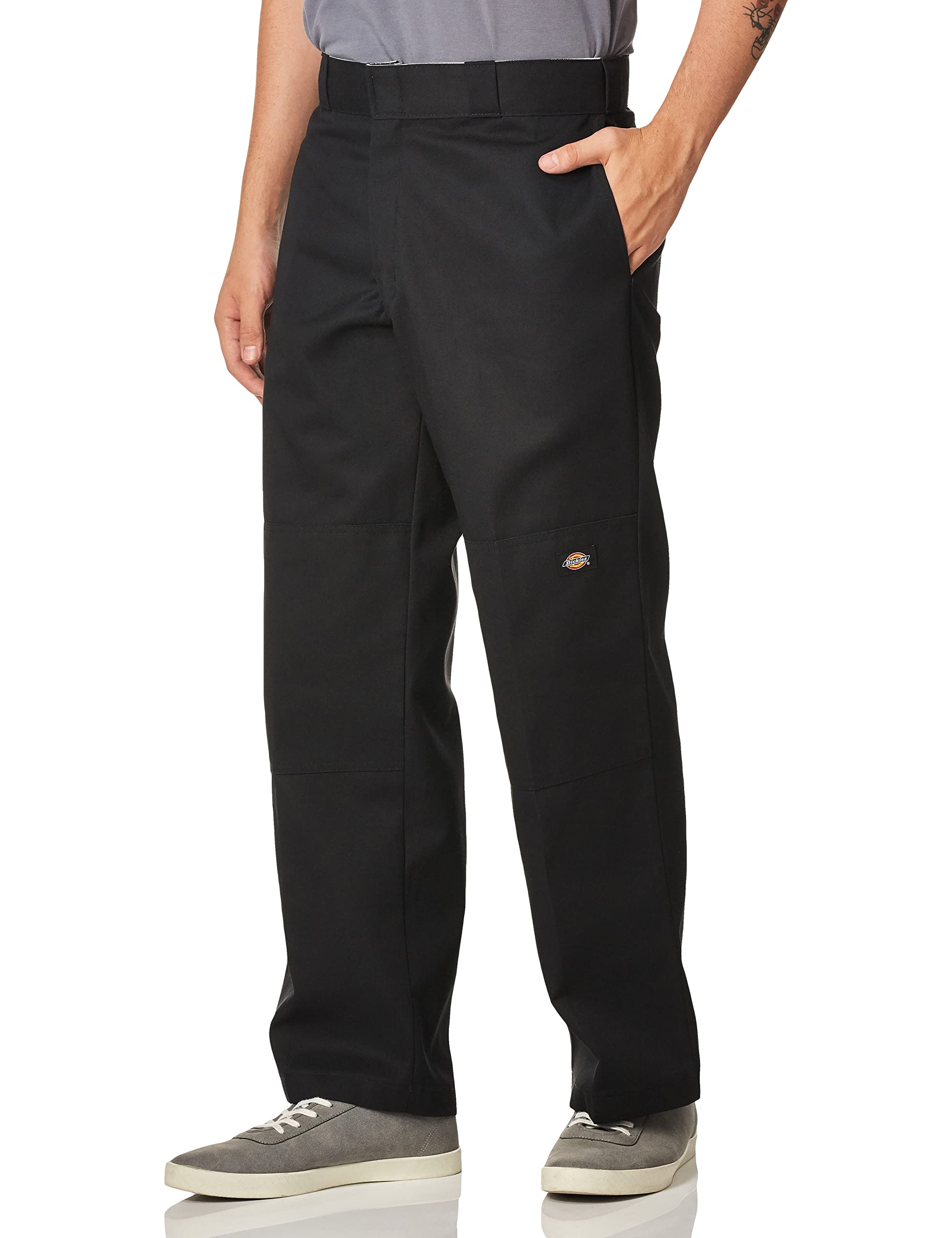 Dickies Men's Big & Tall Loose Fit Double Knee Work Pants - Durable Workwear for Construction, Carpentry & Heavy Duty Jobs