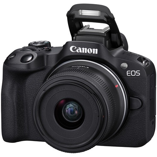 Canon EOS R50 Mirrorless Digital Camera with 18-45mm & 55-210mm Lenses Kit - 4K Video, Dual Pixel AF, Black | Perfect for Travel, Vlogging & Photography Enthusiasts