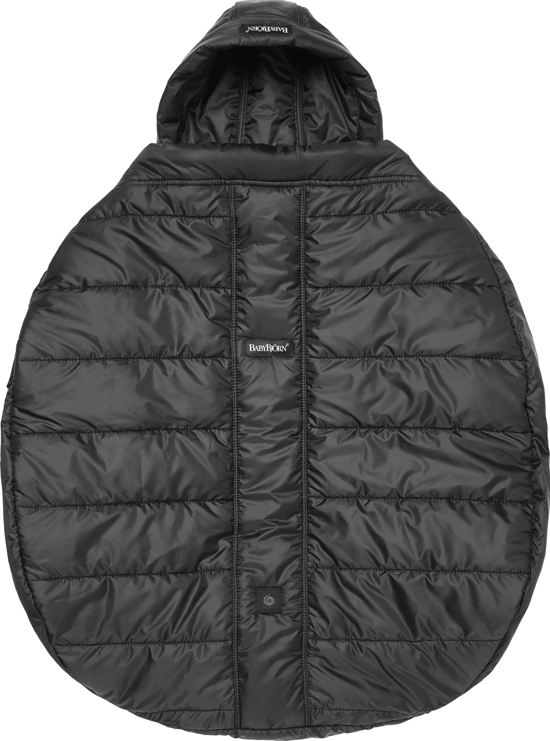 Baby Bjorn Winter Cover for Baby Carrier - Black | Warm & Cozy Infant Carrier Cover for Cold Weather | Perfect for Winter Walks, Outdoor Adventures & Errands