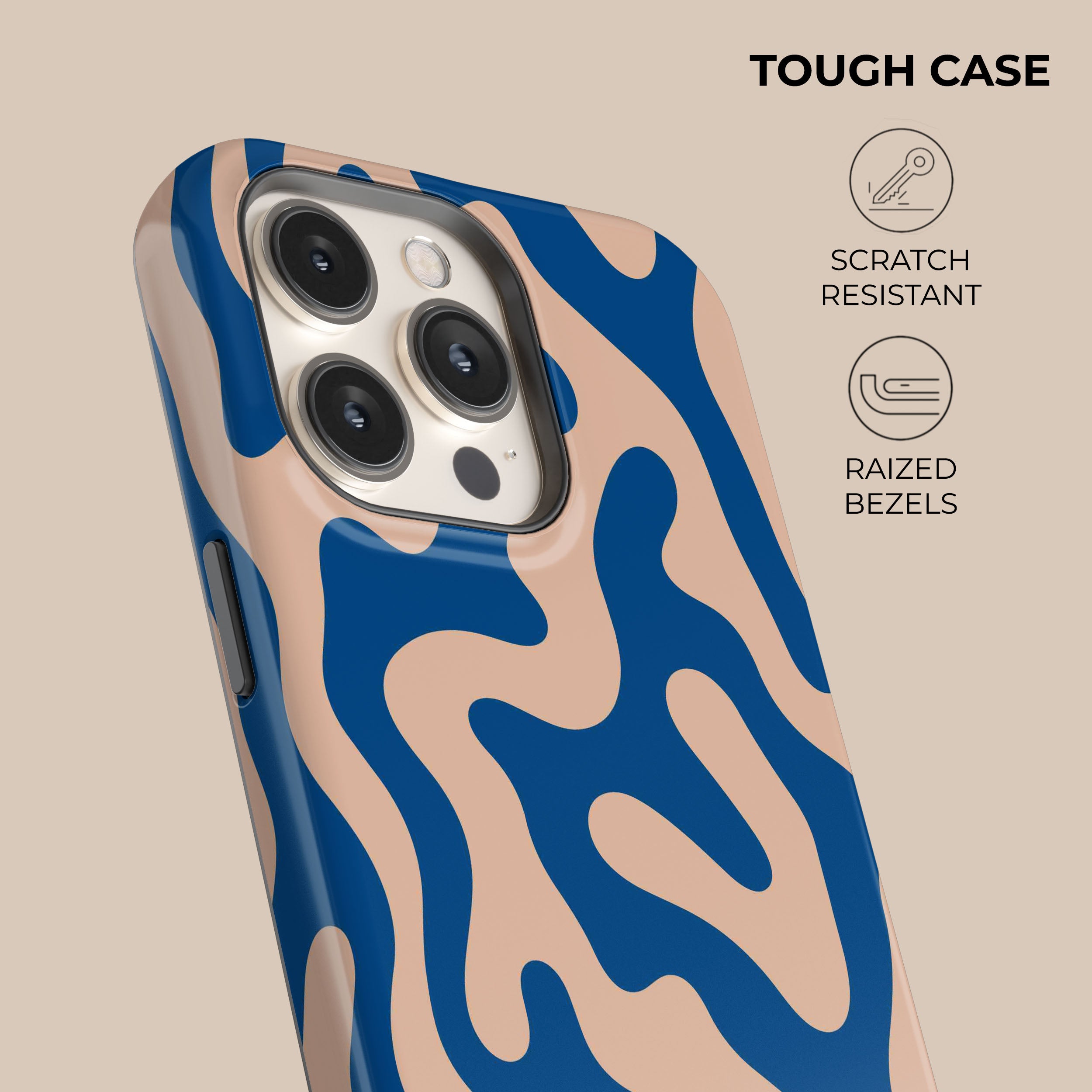 Summer Paths iPhone Case - Durable Protective Cover for iPhone 12/13/14/15 Pro Max - Slim Shockproof Design with Grip - Perfect for Outdoor Adventures, Beach Trips & Summer Travel