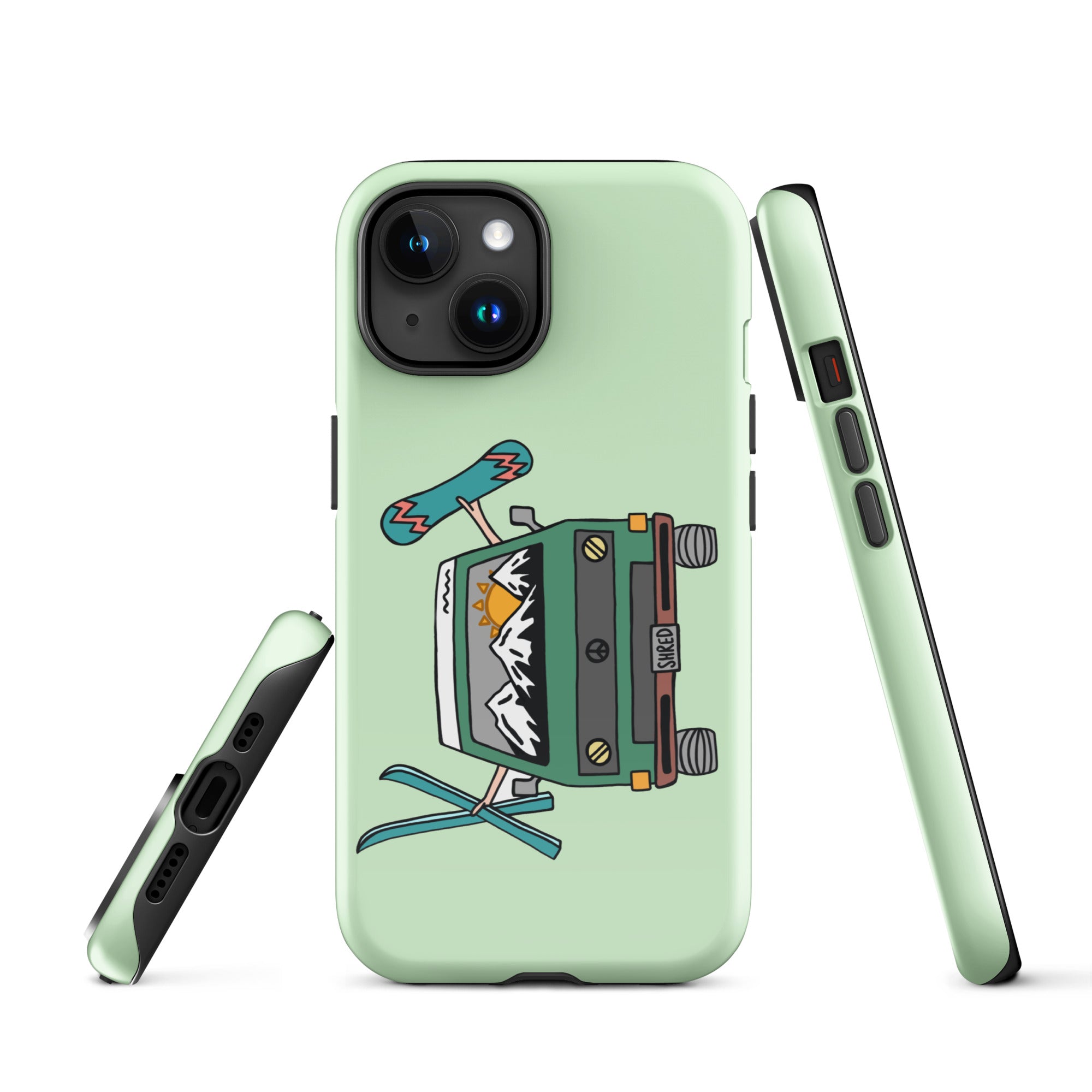 Shred Van Rugged Protective Case for iPhone® - Durable Shockproof Cover for Outdoor, Sports & Daily Use