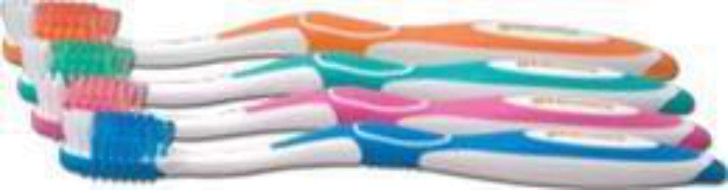 Premium Adult Advanced Toothbrush - 100 Pack | Soft Bristles for Sensitive Teeth & Gum Care | Perfect for Travel, Home & Office Use