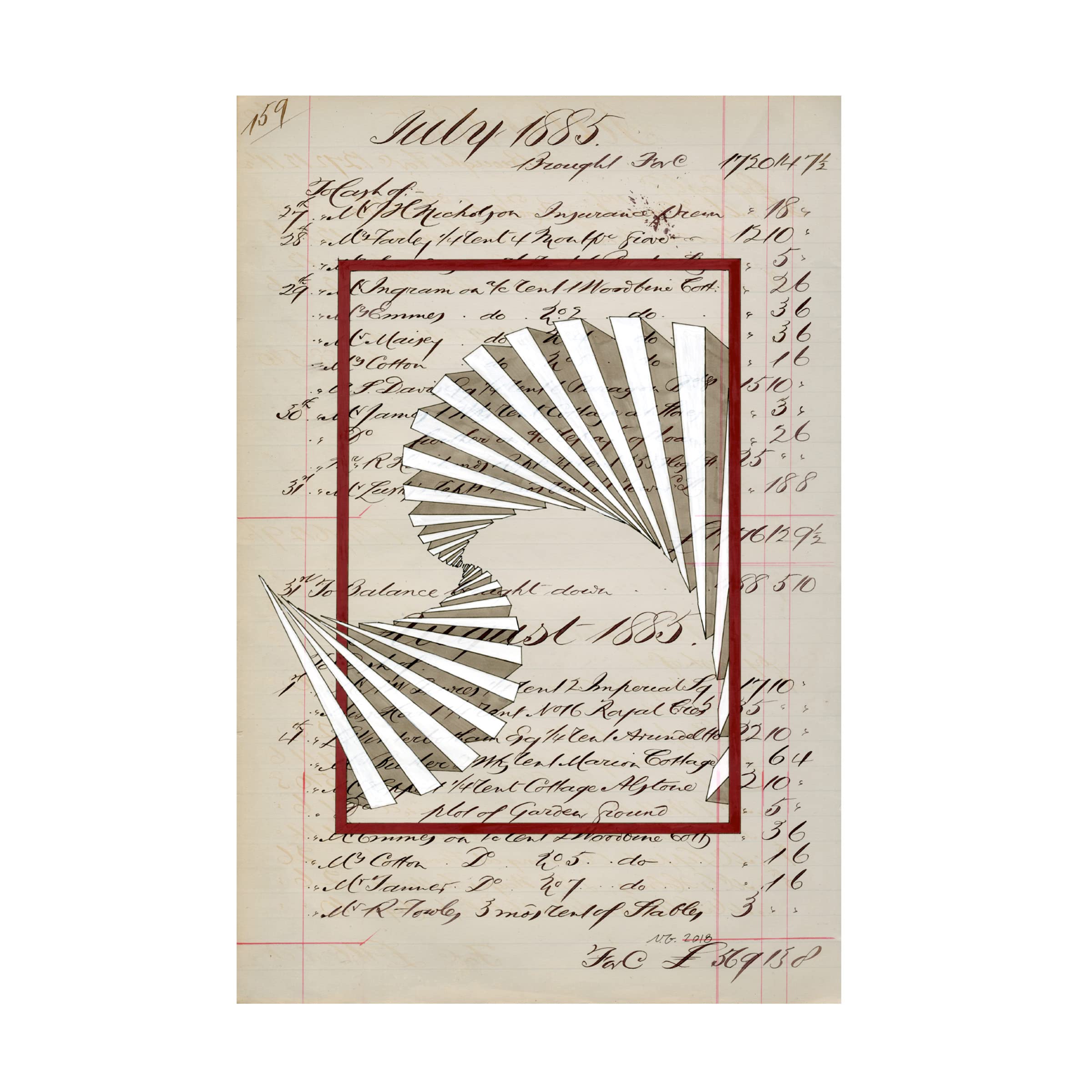 Trademark Fine Art 'Journal Sketches XVIII' Canvas Wall Art Print by Nikki Galapon - Modern Home Decor for Living Room, Bedroom & Office