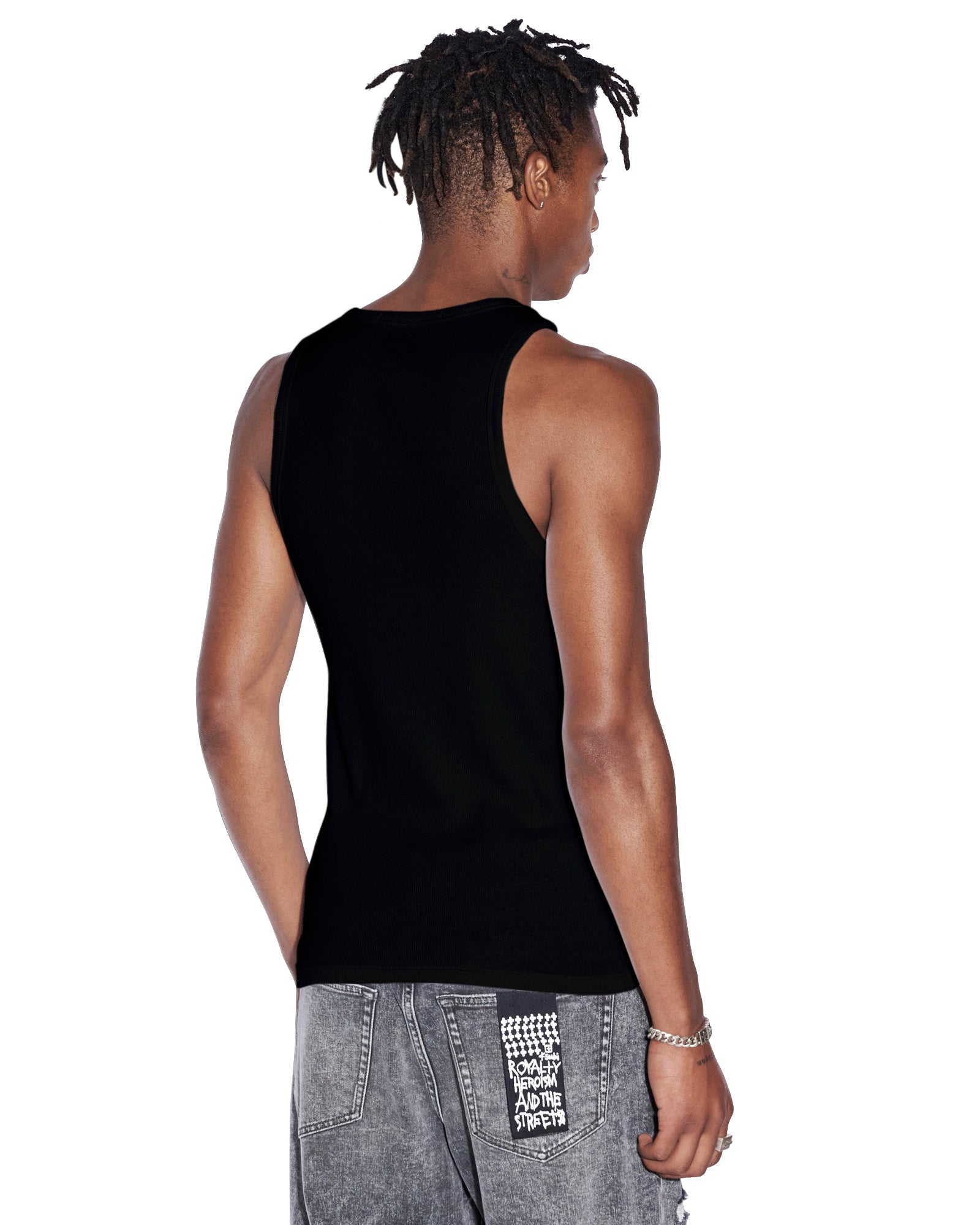 DEBUT SINGLET BLACK - Women's Fashion Black Singlet for Casual Wear, Gym, and Layering | Perfect for Workouts, Everyday Outfits, and Summer Style