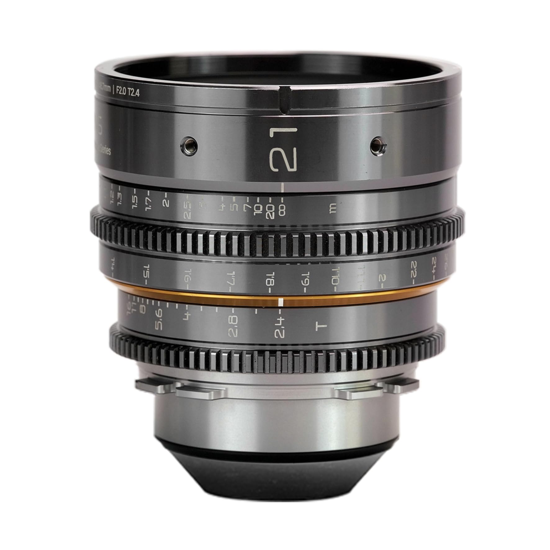 DULENS APO Mini Prime 21mm f/2.8 Manual Focus Lens for Sony E Mount - Compact & Lightweight Gray Cinema Lens for Travel, Vlogging & Street Photography