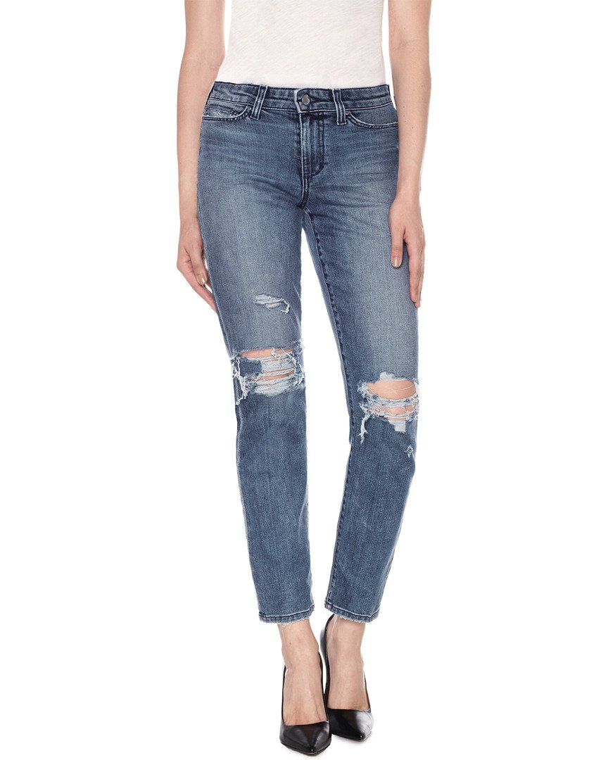 Joe's Jeans Women's Kass Mid-Rise Straight Ankle Jean - Comfortable Stretch Denim Pants for Casual Wear & Everyday Outfits