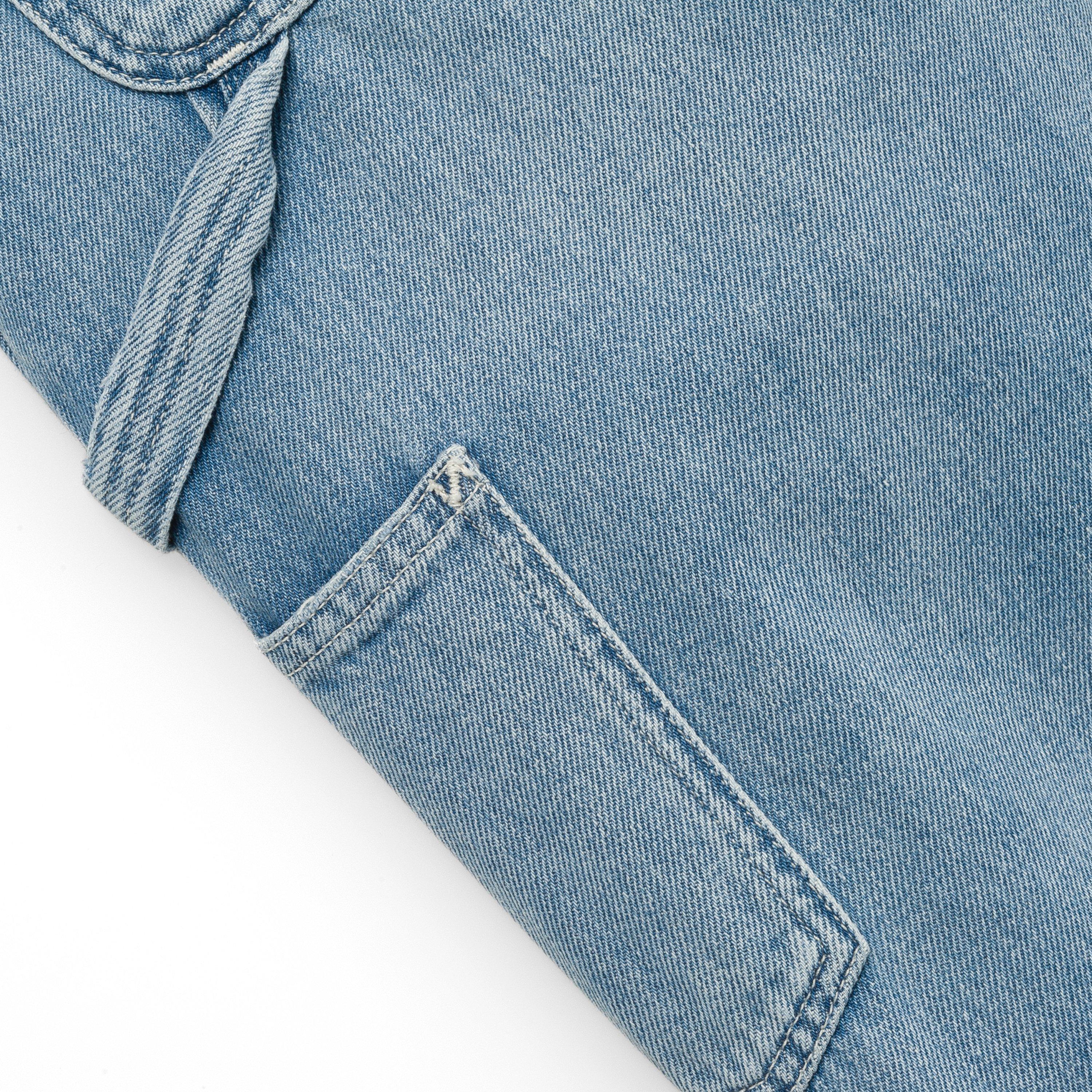 Pierce Pant Denim Jeans | Light Stone Washed Blue for Men & Women – Perfect for Casual Wear, Outings & Everyday Comfort