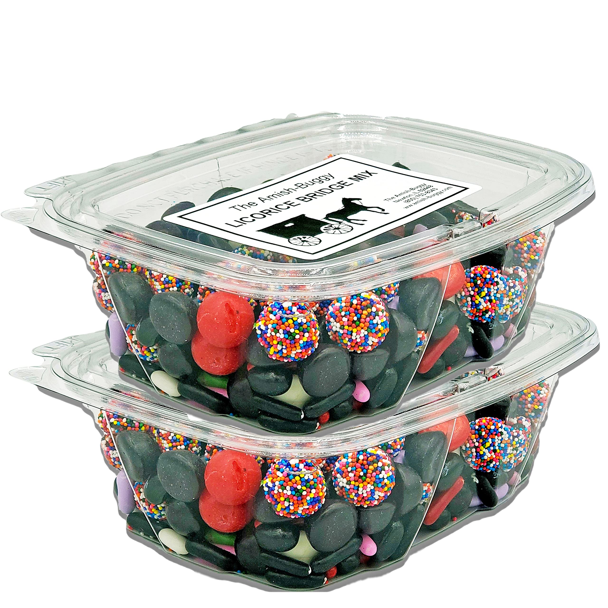 Premium Licorice Bridge Mix Candy - 2 Pack (15 oz Each) | Sweet & Chewy Treat for Parties, Movie Nights & Gift Baskets